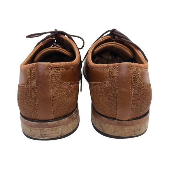 Hawker Rye Porewia Speed Lace Derby Brown Mens Dress Shoe 11 - Picture 6 of 16